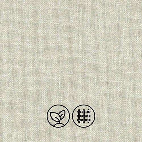 Hardwearing Cotton Blend

Eco Friendly, Durable

Composition: 48% Cotton, 52% Polyester

Sempre is a durable polyester-cotton blend that combines the strength of polyester with the softness of cotton. Its natural tones provide versatile style, seamlessly complementing both modern and traditional home interiors while offering practical everyday performance.